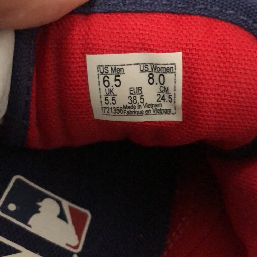 🔥 NWOB Boston Red Sox Old Skool Vans - Picture 7 of 8